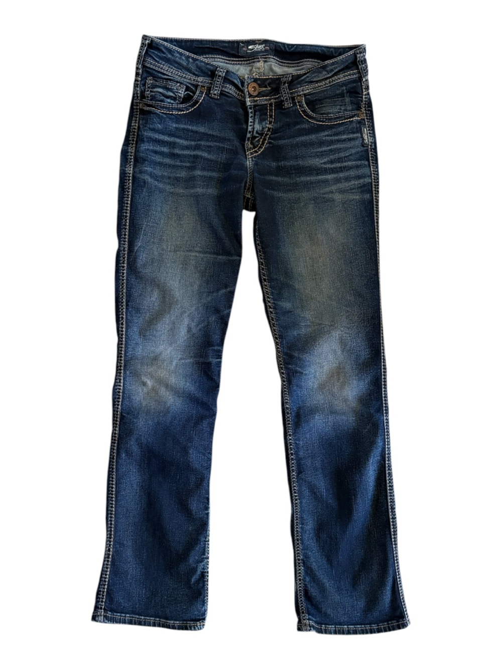 Silver Jeans Co. Suki Mid-Rise Slim Bootcut Jeans